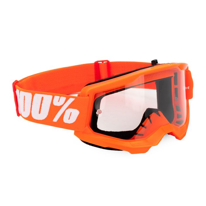 Ανδρικά γυαλιά ποδηλασίας 100% Strata 2 πορτοκαλί/καθαρό 50027-00005 6