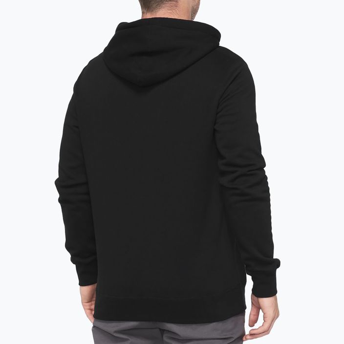 Ανδρικό 100% επίσημο Zip Hoodie Fleece μαύρο 2