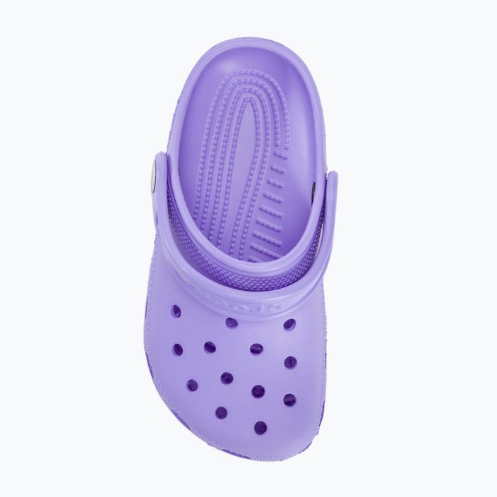 Crocs Classic Clog Παιδικά ψηφιακά βιολετί σαγιονάρες 6