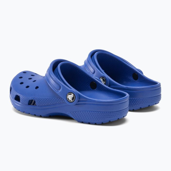 Crocs Classic Clog Παιδικά σαγιονάρες με μπλε μπουλόνι 4