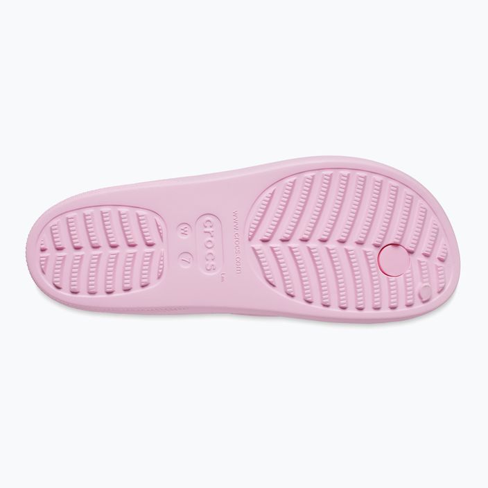 Γυναικείες σαγιονάρες Crocs Classic Platform flamingo 12