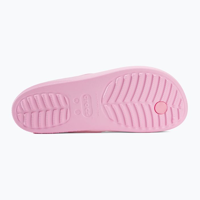 Γυναικείες σαγιονάρες Crocs Classic Platform flamingo 4