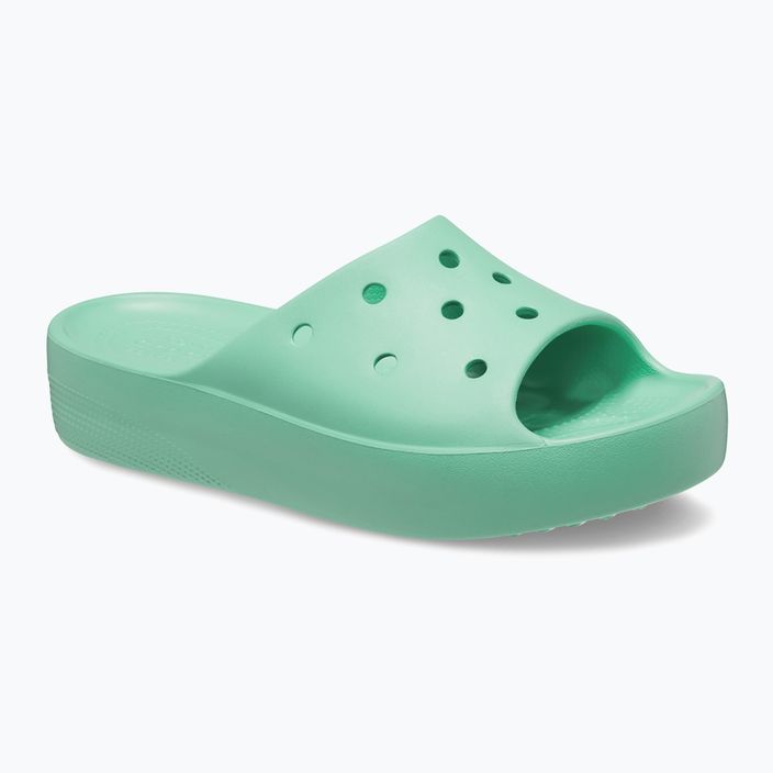 Γυναικείες σαγιονάρες Crocs Classic Platform jade stone 8