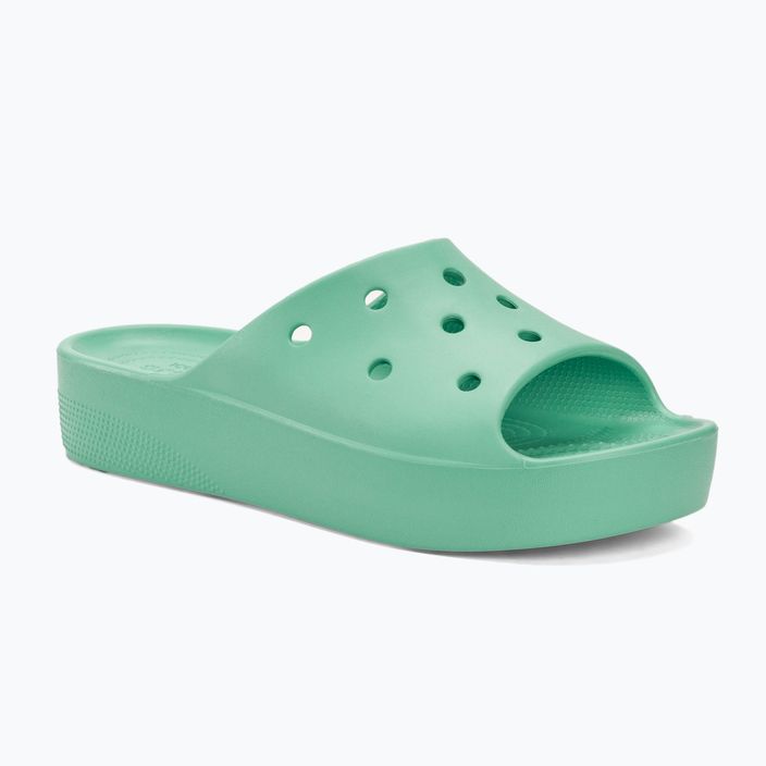 Γυναικείες σαγιονάρες Crocs Classic Platform jade stone