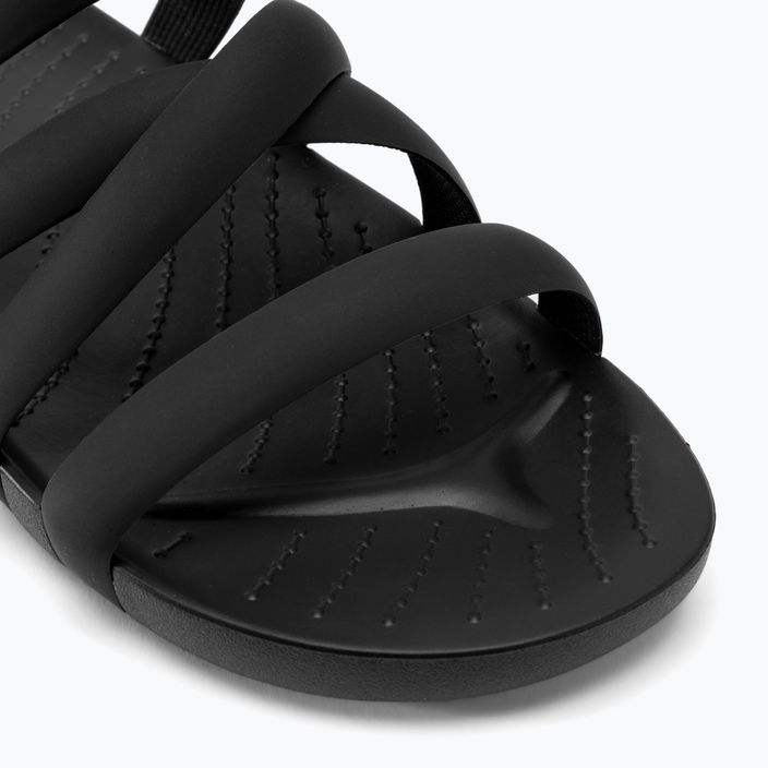 Γυναικείο Crocs Splash Strappy Sandal μαύρο 7