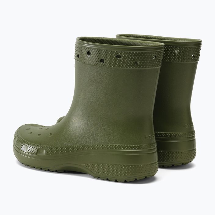 Crocs Classic Rain Boot στρατού πράσινο ανδρικά καλσόν 3