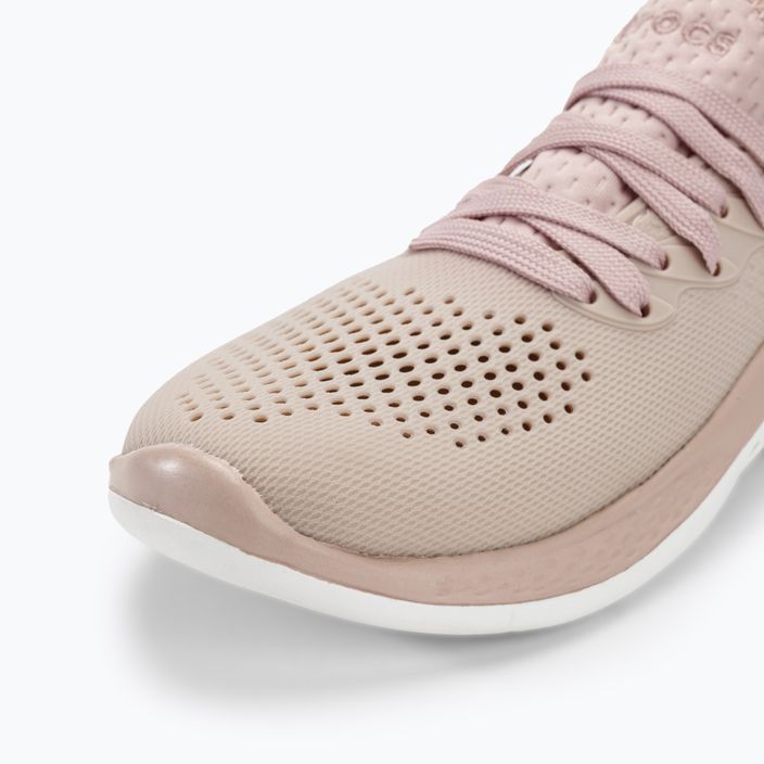Γυναικεία παπούτσια Crocs LiteRide 360 Pacer pink clay/white 7