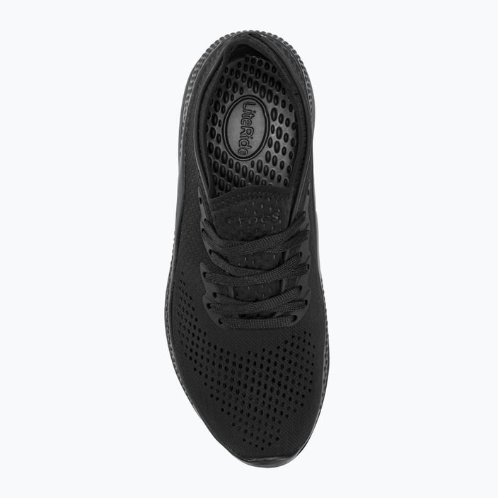 Γυναικεία παπούτσια Crocs LiteRide 360 Pacer μαύρο/μαύρο 5