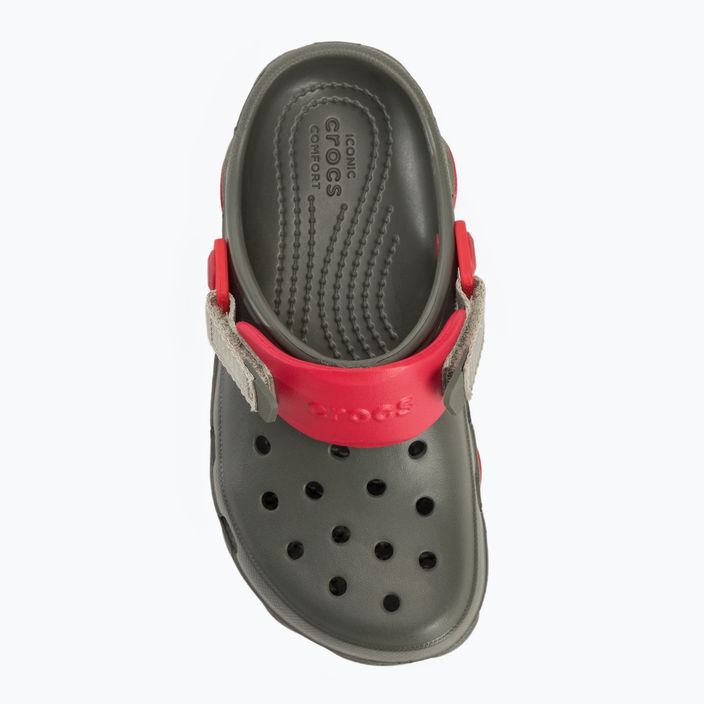 Crocs All Terrain Kids σαγιονάρες σε λαδί χρώμα 6