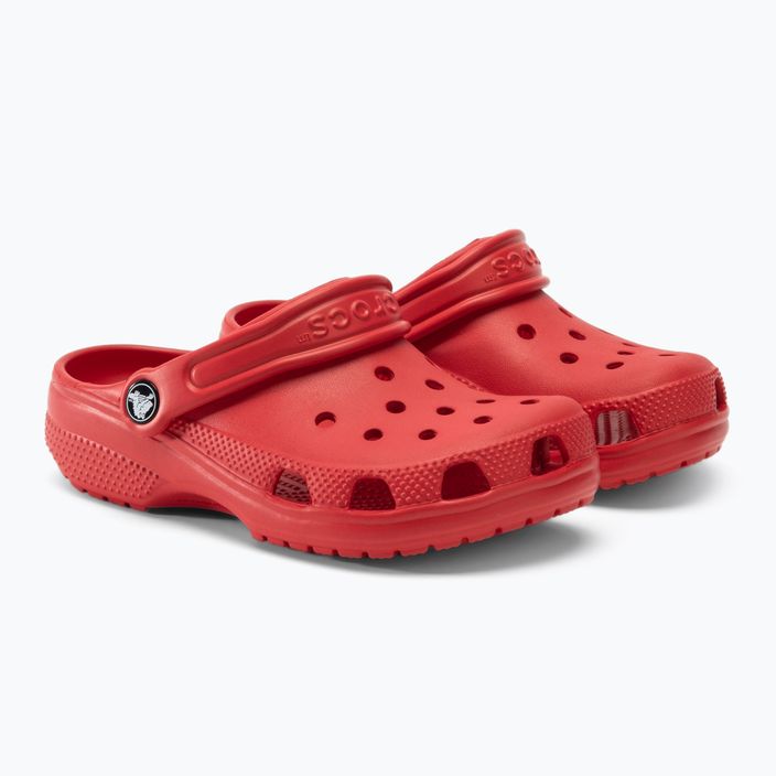 Crocs Classic Clog Παιδικές σαγιονάρες κόκκινο χρώμα 5
