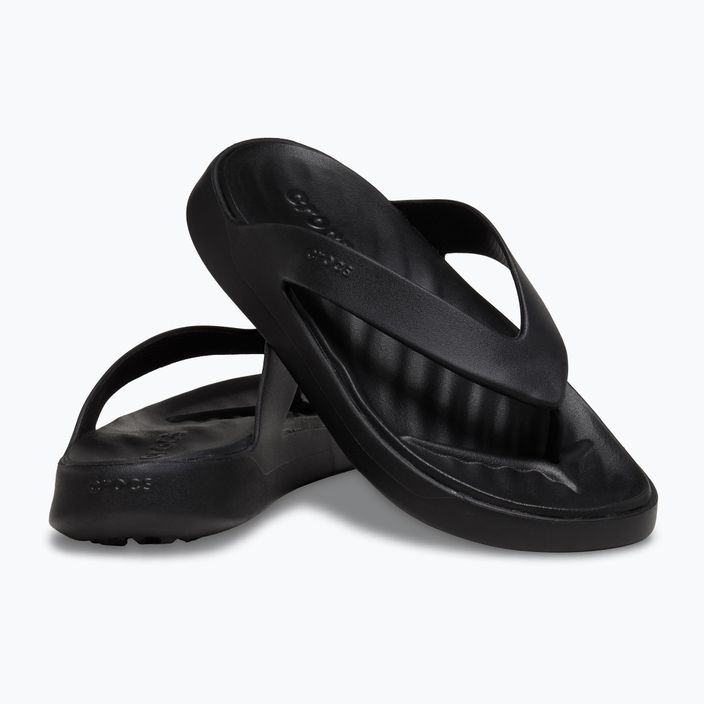 Γυναικεία Crocs Getaway Flip Flops μαύρο 8