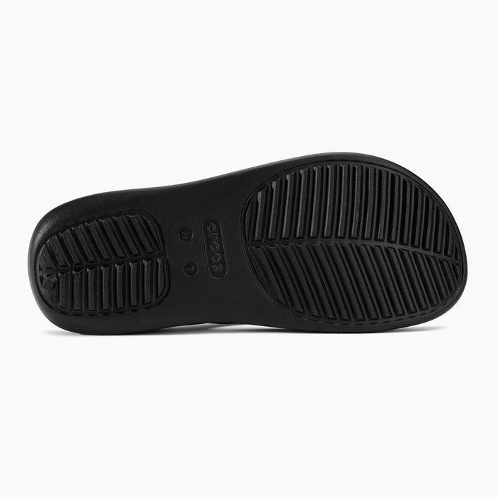 Γυναικεία Crocs Getaway Flip Flops μαύρο 4