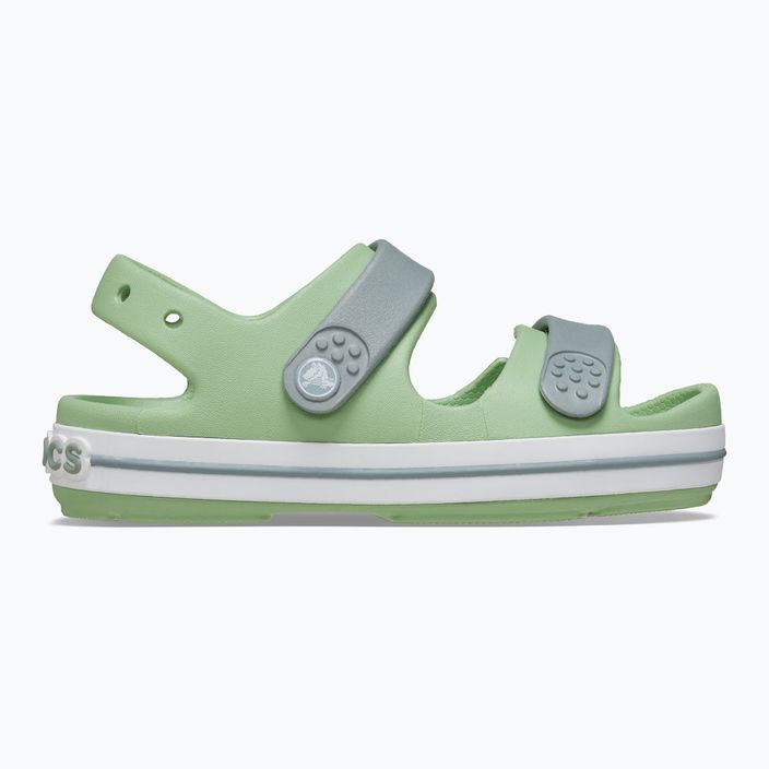 Crocs Crocband Cruiser Toddler σανδάλια ξανθό πράσινο/σκονισμένο πράσινο 9