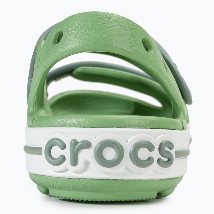 Crocs Crocband Cruiser Toddler σανδάλια ξανθό πράσινο/σκονισμένο πράσινο 6