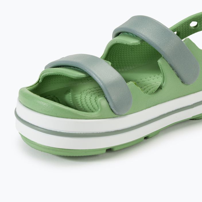 Crocs Crocband Cruiser Toddler σανδάλια ξανθό πράσινο/σκονισμένο πράσινο 7