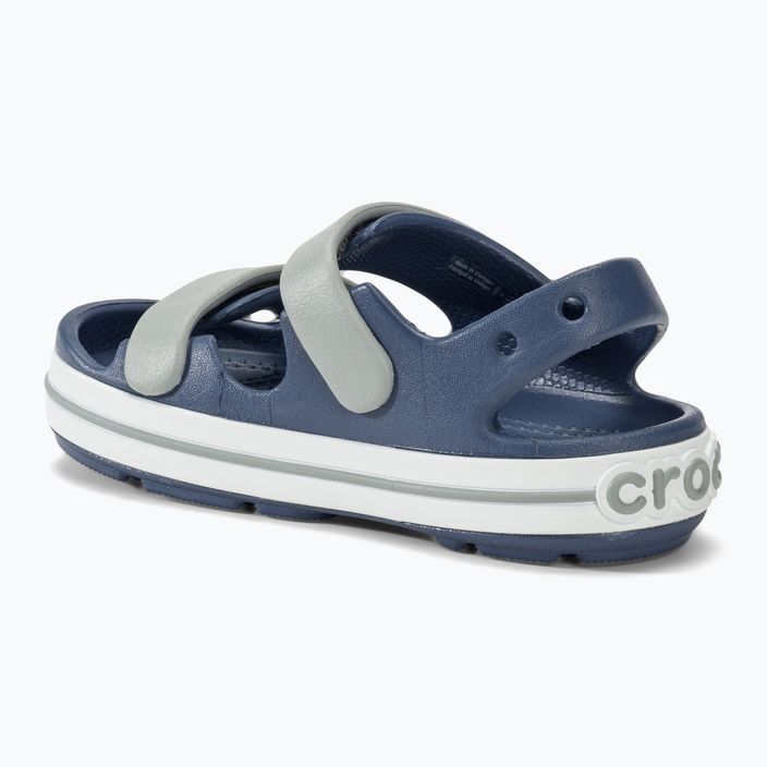 Crocs Crocband Cruiser Παιδικά σανδάλια bijou μπλε/ανοιχτό γκρι 3