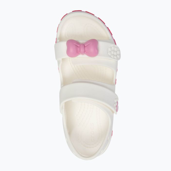 Παιδικά σανδάλια Crocs Crocband Cruiser Pet Kids white/pink tweed 5