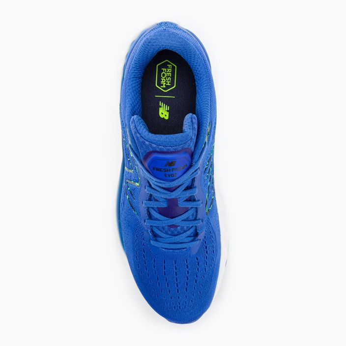 New Balance Fresh Foam Evoz v2 μπλε ανδρικά παπούτσια για τρέξιμο 6