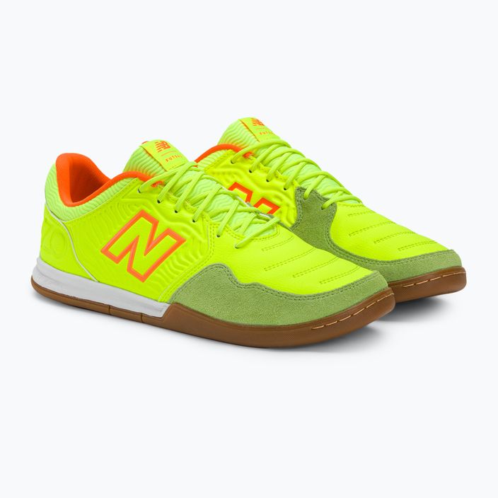 New Balance ανδρικά ποδοσφαιρικά παπούτσια Audazp V5+ Command IN πράσινο 4