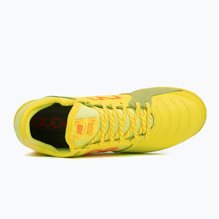 New Balance ανδρικά ποδοσφαιρικά παπούτσια Audazo V5+ Pro IN κίτρινο MSA1IY55 13