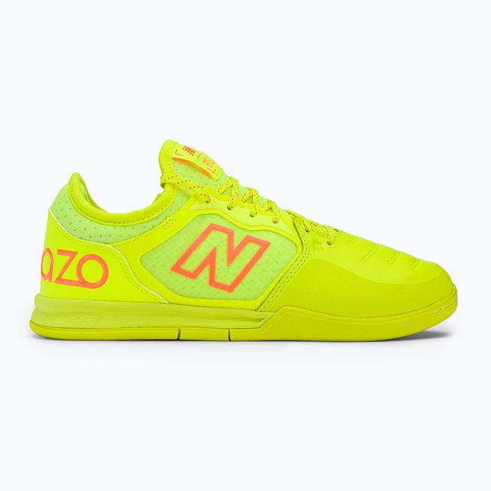 New Balance ανδρικά ποδοσφαιρικά παπούτσια Audazo V5+ Pro IN κίτρινο MSA1IY55 2