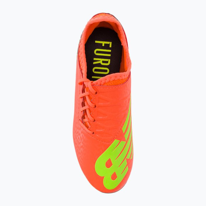 Παιδικές μπότες ποδοσφαίρου New Balance Tekela V4 Magique FG JR neon dragonfly 6
