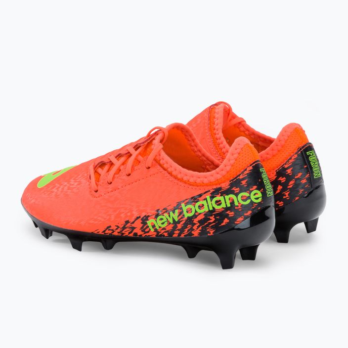 Παιδικά ποδοσφαιρικά παπούτσια New Balance Furon V7 Dispatch FG Jr πορτοκαλί SJF3FDF7.M.035 3