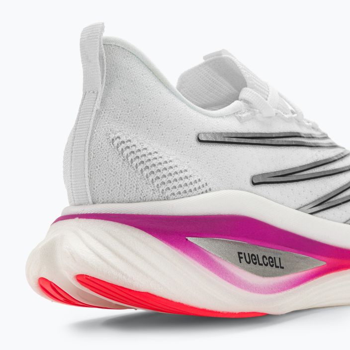 New Balance FuelCell SC Elite V3 λευκά ανδρικά παπούτσια για τρέξιμο 9
