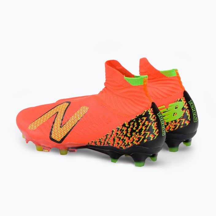 New Balance ανδρικά ποδοσφαιρικά παπούτσια Tekela V4 Pro FG πορτοκαλί ST1FDF4.D.075 3