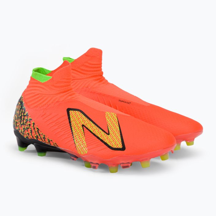 New Balance ανδρικά ποδοσφαιρικά παπούτσια Tekela V4 Pro FG πορτοκαλί ST1FDF4.D.075 4