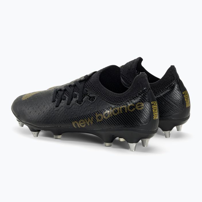 New Balance ανδρικά ποδοσφαιρικά παπούτσια Furon V7 Pro SG μαύρο SF1SBK7 3