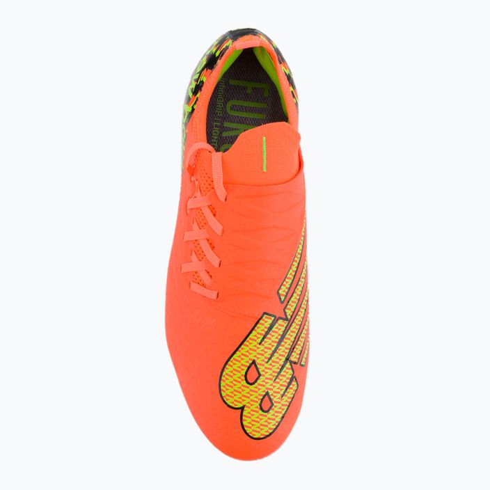 New Balance ανδρικές μπότες ποδοσφαίρου Furon V7 Pro FG πορτοκαλί SF1FDF7.D.105 6