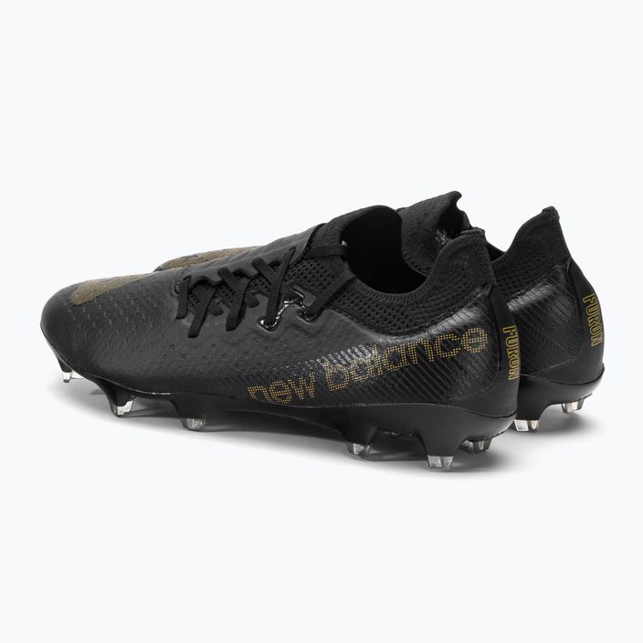 Ανδρικές μπότες ποδοσφαίρου New Balance Furon V7 Pro FG μαύρο SF1FBK7 3