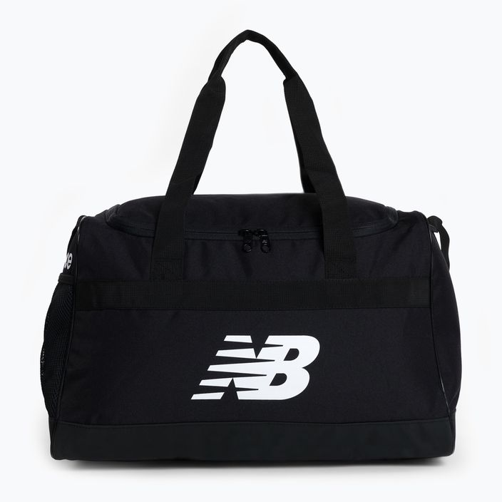 New Balance Team Duffel Bag Sm μαύρο και άσπρο LAB13508BK τσάντα προπόνησης