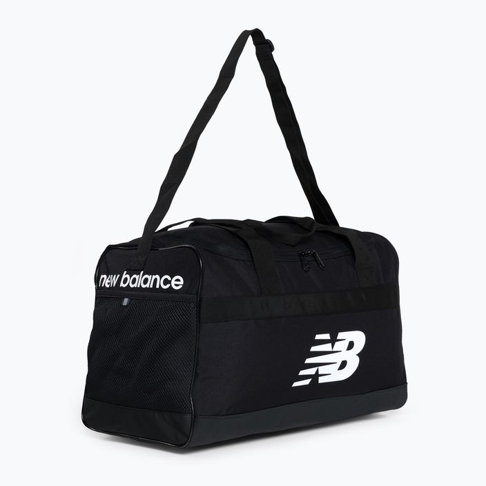New Balance Team Duffel Bag Sm μαύρο και άσπρο LAB13508BK τσάντα προπόνησης 2