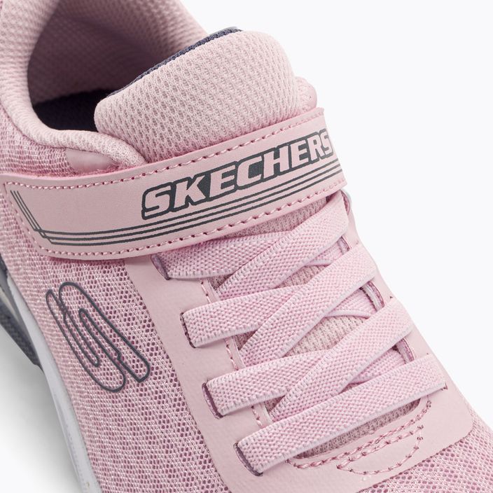 SKECHERS Microspec Max Epic Brights ανοιχτό ροζ παιδικά παπούτσια προπόνησης 8