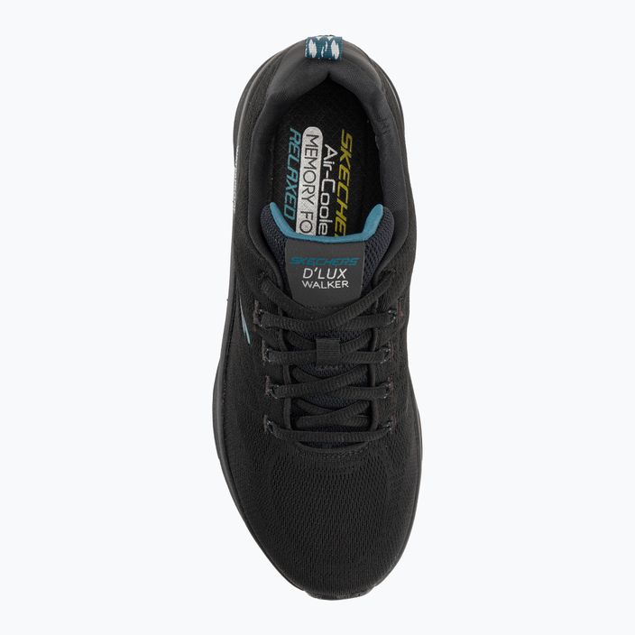 SKECHERS ανδρικά παπούτσια D'Lux Walker Get Oasis μαύρο/χάλκινο 6