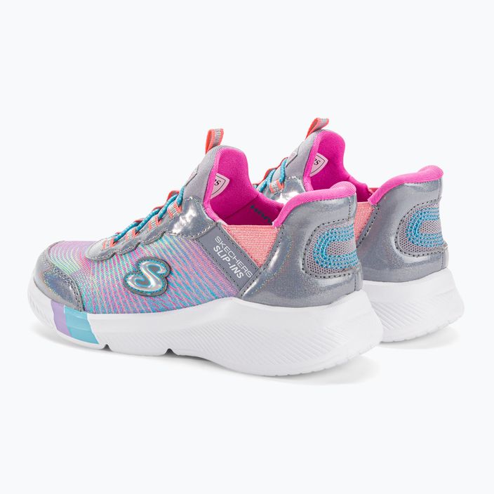 SKECHERS Slip-ins παιδικά αθλητικά παπούτσια Dreamy Lites Colorful Prism γκρι/πολυχρωμία 3
