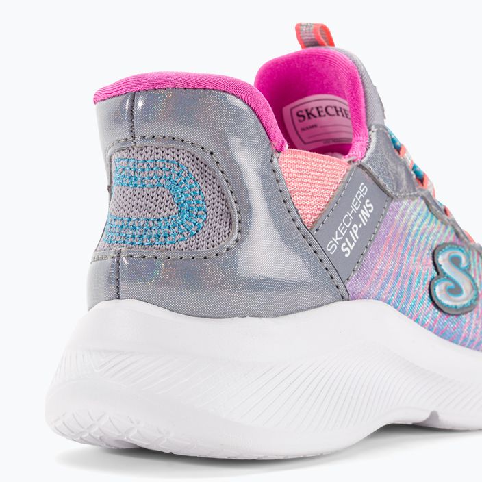 SKECHERS Slip-ins παιδικά αθλητικά παπούτσια Dreamy Lites Colorful Prism γκρι/πολυχρωμία 9