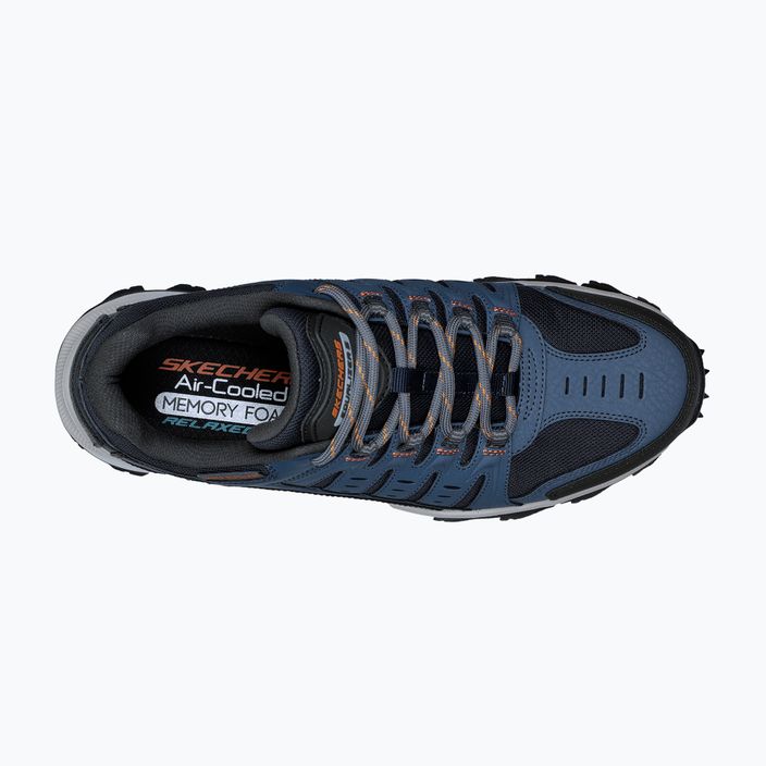 SKECHERS Equalizer 5.0 Trail Solix ανδρικά παπούτσια πεζοπορίας navy/orange 11