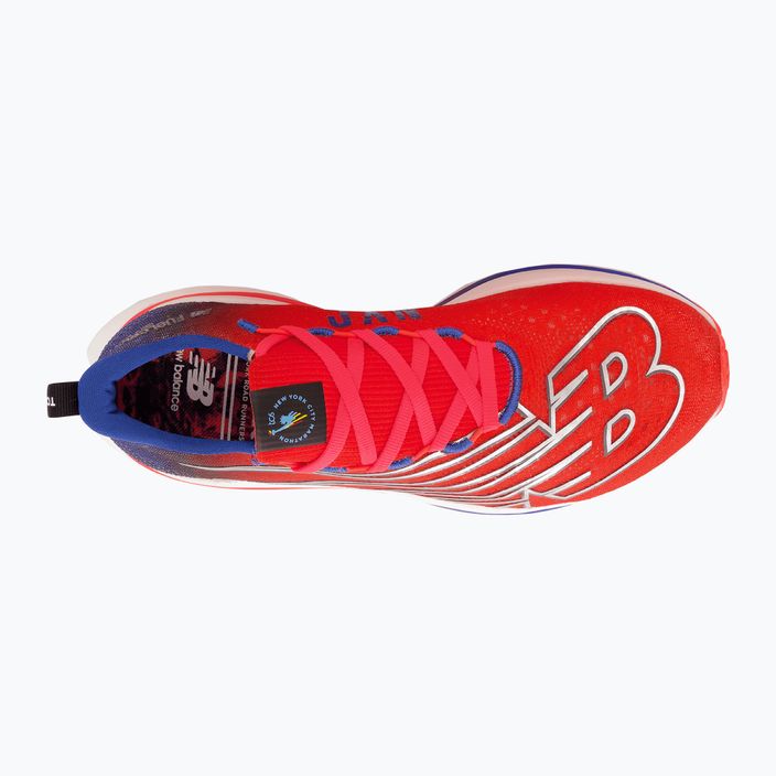 Γυναικεία Παπούτσια Τρέξιμο New Balance TCS New York City Marathon FuelCell SC Elite V3 κόκκινο WRCELNY3 15
