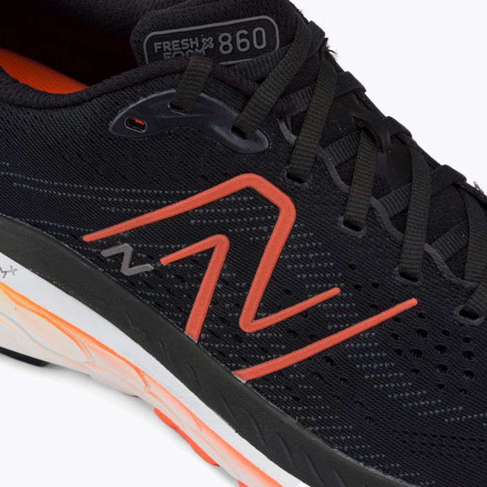 New Balance Fresh Foam X 860v13 μαύρο ανδρικά παπούτσια για τρέξιμο M860D13.D.080 9