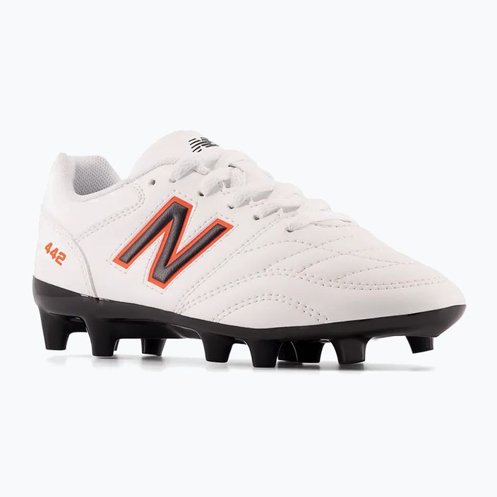 New Balance 442 V2 Academy FG παιδικά ποδοσφαιρικά παπούτσια λευκό JS43FWD2.M.035 10