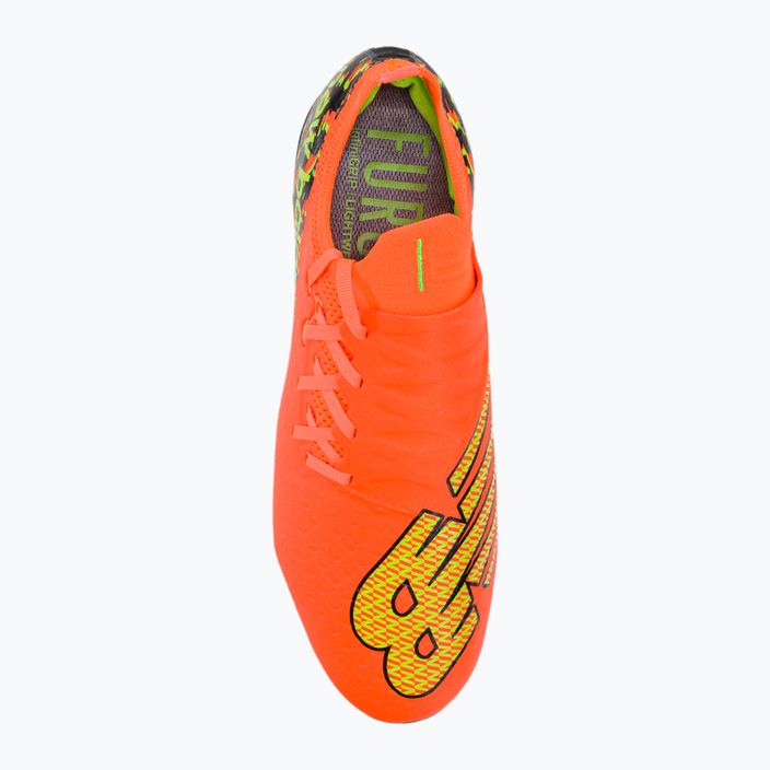 New Balance ανδρικά ποδοσφαιρικά παπούτσια Furon V7 Pro SG πορτοκαλί SF1SDF7.D.105 6