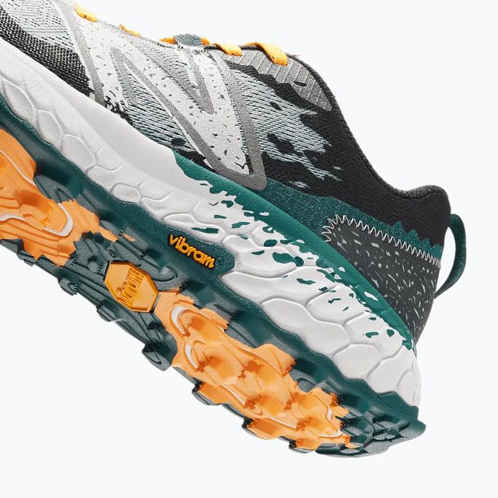 New Balance Fresh Foam Hierro v7 γκρι-πράσινα ανδρικά παπούτσια για τρέξιμο MTHIERI7.D.080 15