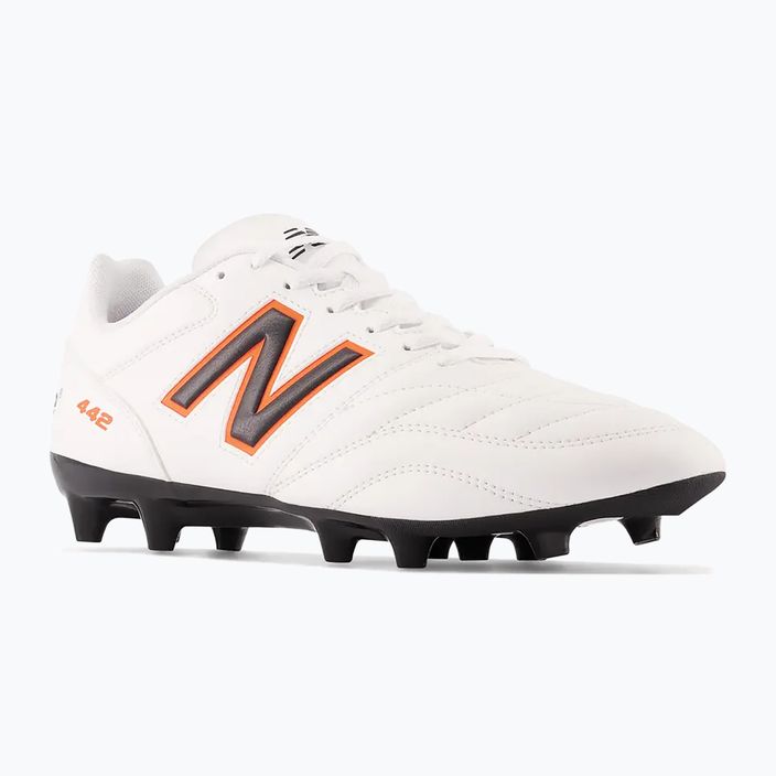 New Balance 442 V2 Academy FG ανδρικά ποδοσφαιρικά παπούτσια λευκό MS43FWD2.D.080 10