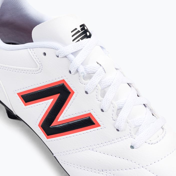 New Balance 442 V2 Academy FG ανδρικά ποδοσφαιρικά παπούτσια λευκό MS43FWD2.D.080 8
