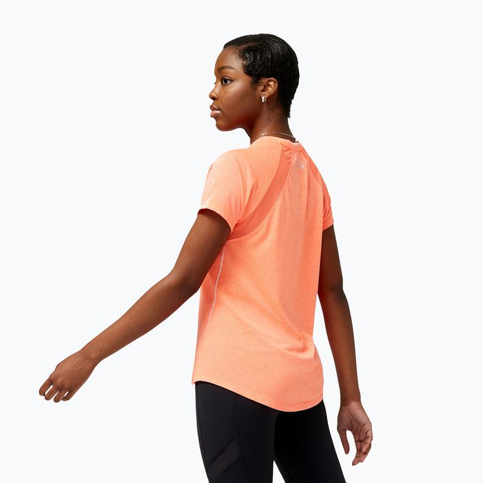 Γυναικεία New Balance Top Impact Run running shirt πορτοκαλί WT21262ODR 2