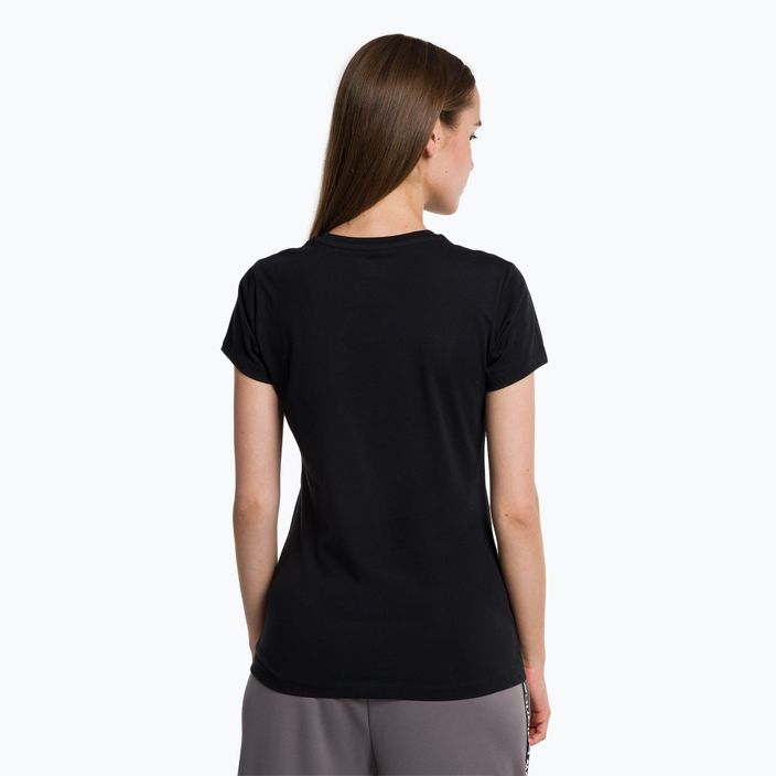 Γυναικείο μπλουζάκι New Balance Essentials Stacked Logo Co T-shirt μαύρο WT31546BK 3