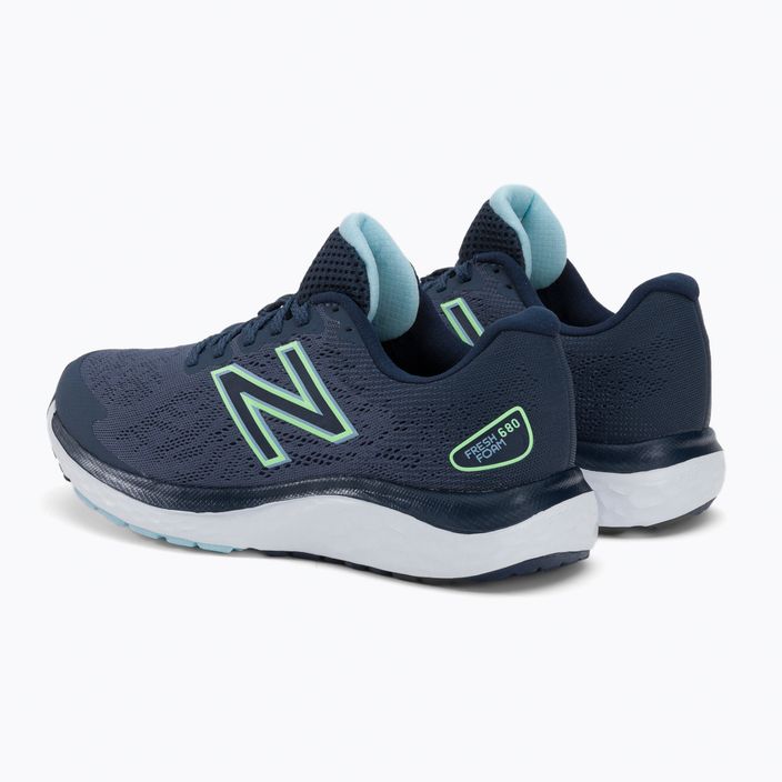 New Balance γυναικεία παπούτσια για τρέξιμο μπλε W680CN7.B.090 3